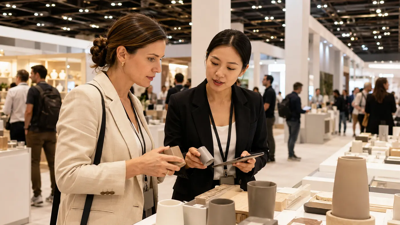 Accompagnement professionnel lors d’un salon et de visites d’usines en Chine